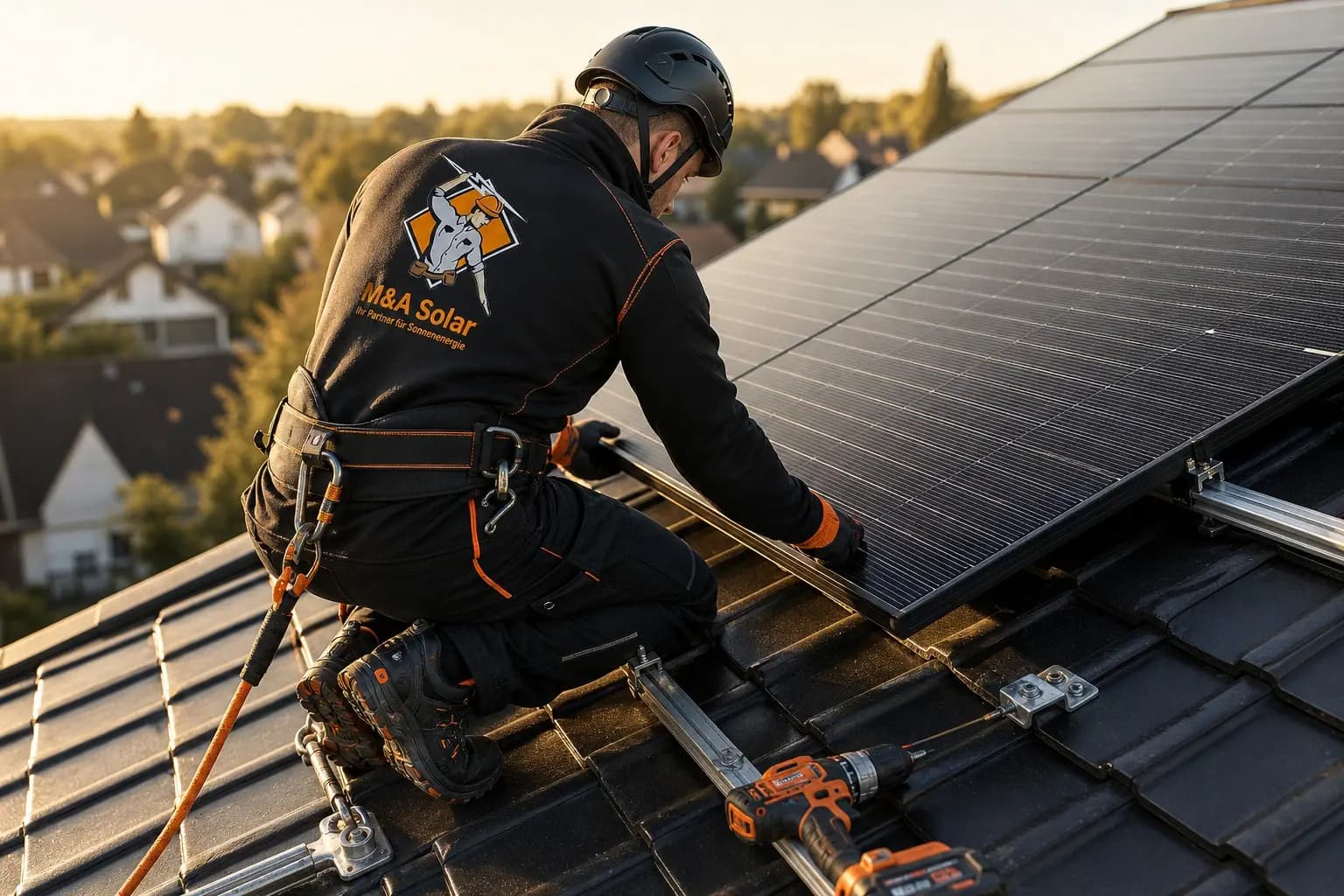 M&A Solar – Photovoltaik und Kundennähe in Braunschweig (KI-generiertes Bild)